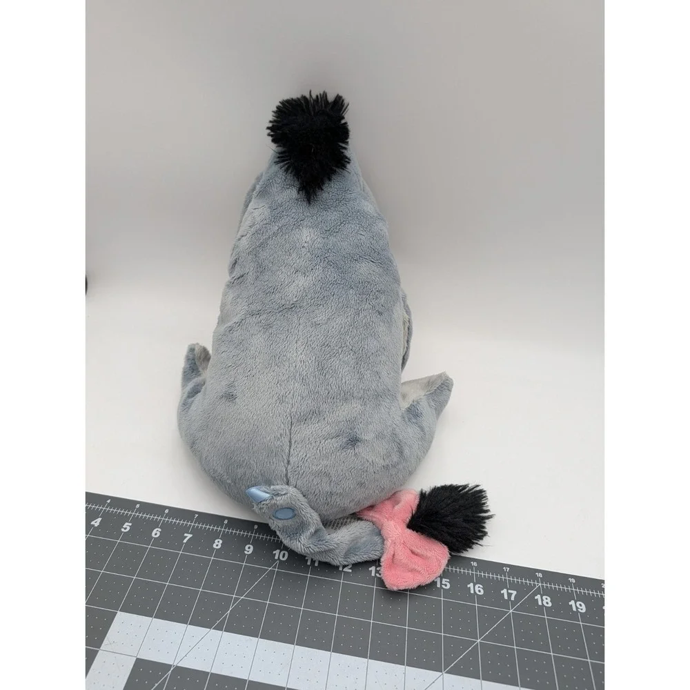 Disney Eeyore Plush 15 Inch Gray Winnie‎ the Pooh Stuffed Animal Toy